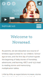 Mobile Screenshot of novaread.com